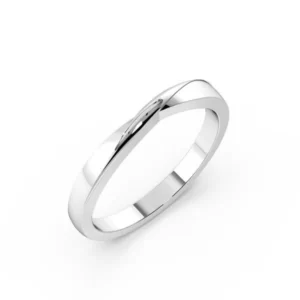 Plain Classic Shaped Wedding Band (2.00mm)
