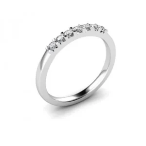 Prong Setting Seven Stone Diamond Ring